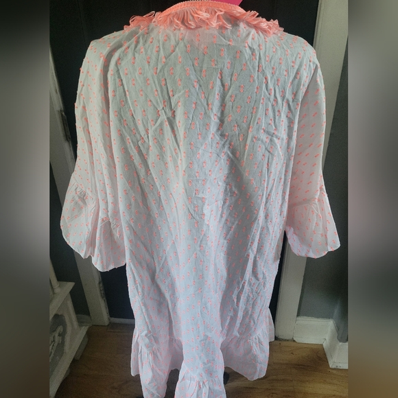 Lilly Pulitzer White and Pink Patterned Dress - Picture 3 of 4